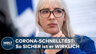 RKI: So sicher sind die CORONA-SELBSTTESTS wirklich I WELT News