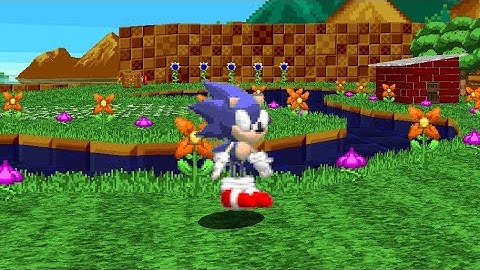 Sonic Robo Blast 2 - Paint 3D Sonic