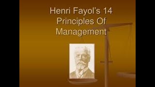 Henry Fayols 14 Principles Of Management Part 2 Ocm Xii Chp.1