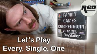 Can alcohol make this playable?
Family Games Compendium (20 Games) was released by Midas Interactive in 2001. A compilation of previous releases, the first disk is Vegas Casino, the second is Card Shark, while the third disk comprises Kart Racer, Superbike Challenge and Power G.P. Those three have otherwise been released as Kart Challenge, Sports Superbike and GP Challange. Yeah, the naming schemes arent very creative. For your pleasure (or not) here is every other game included:
Baccarat
Blackjack
Concentration
Keno
Let it Bet
Old Maid
Page One
Poker
Rich Man
Roulette
Seven Bridges
Seven in a Row
Slot Machine
Speed
Super Blackjack
Splash
Video Poker
Lets get blitzed and try and have some fun with this garbage!
The information above as per this website: https://psxdatacenter.com/games/P/F/SLES-03485.html
Join this channel to get access to perks:
https://www.youtube.com/channel/UCYpya_WtNVnL5A9frwsnZQA/join
Email me! retrogameon@gmail.com
Check out my new channel about exploration and history, here: https://youtube.com/@brendansodyssey
Facebook: https://www.facebook.com/retrogameon
Twitter: https://twitter.com/retrogameon
I also write! Check out my staff writer profiles here:
Old School Gamer Magazine: https://www.oldschoolgamermagazine.com/author/brendanm/
GameCloud: https://gamecloud.net.au/author/brendan-meharry
Website (currently inactive): http://www.retrogameon.com Can alcohol make this playable?