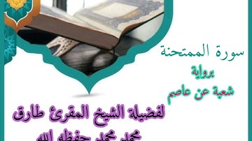 سورة الممتحنة برواية شعبة عن عاصم للشيخ طارق محمد محمد حفظه الله