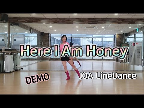 Here I Am Honey LineDance(Absolute Beginner)#평택조아라인댄스 #왕초보라인댄스
