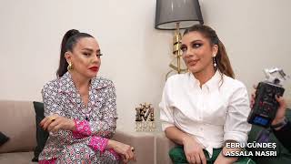 Ebru Gündeş Ile Assala Nasri Sahnede Özel Anlar Gönlümün Efendisi