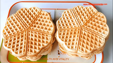 Cách Pha Bột Làm Bánh Kẹp Tổ Ong  Bột Gạo | Bột Mì | Nguyễn Sơn Miền Tây # 170