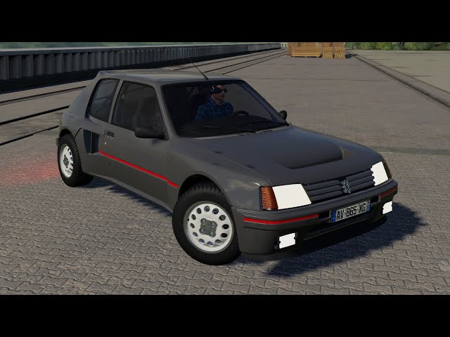 Peugeot 205 Turbo T16 1984 - Farming Simulator 2019 [FS 19 LS 19