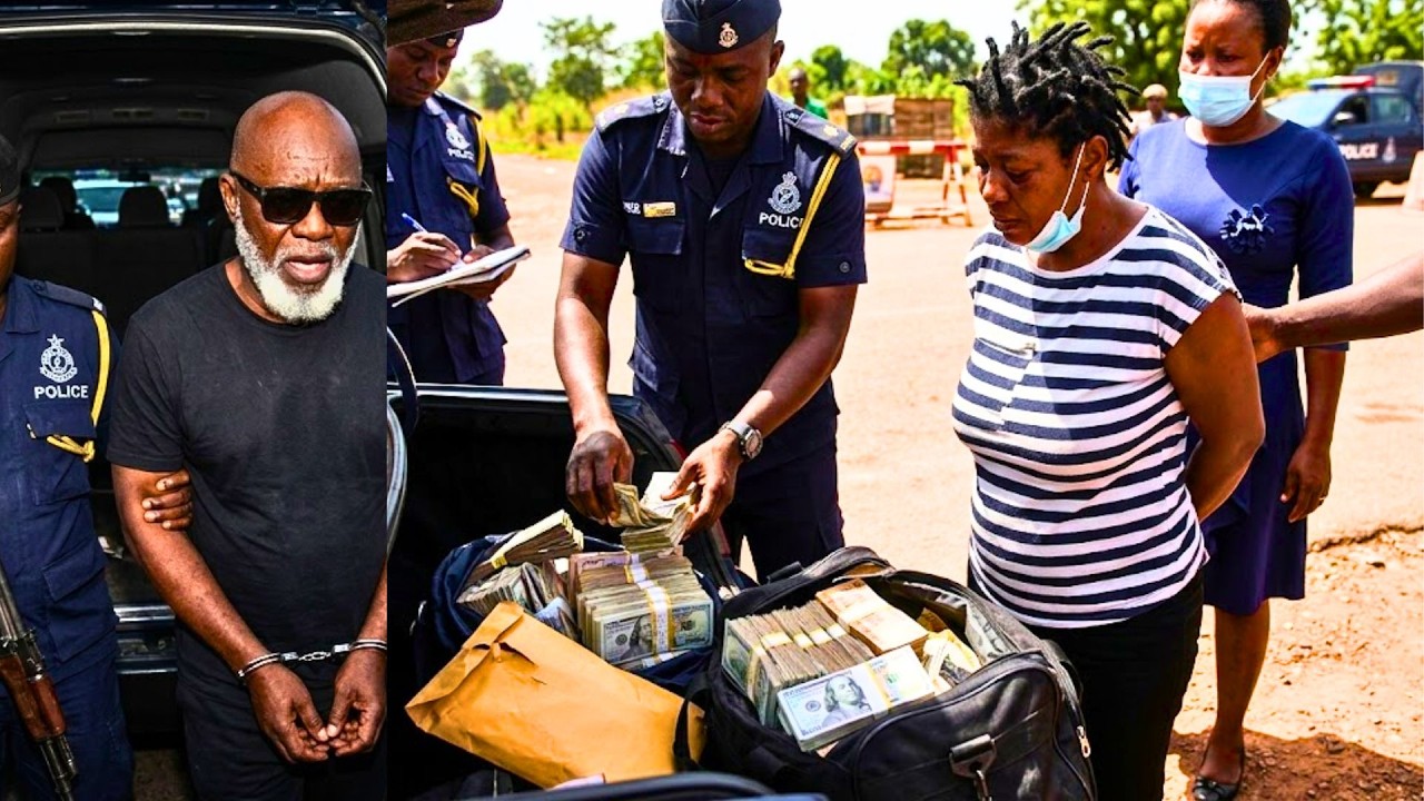 Fmr Appointee Wife Caught Transporting Money Frm Their Residence To New Premises After Police Arrest