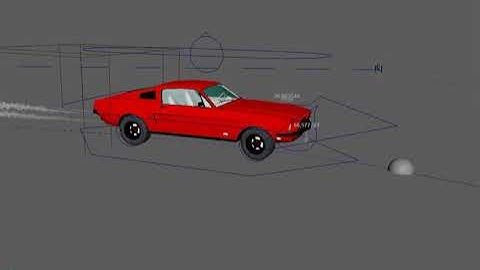 Maya Car Rig With Procedural Animation