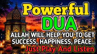 POWERFULL DAILY DUA ✨ DUA FOR ANY PROBLEMS, FORGIVENESS, RIZQ, WEALTH - INSHAALLAH 🤲