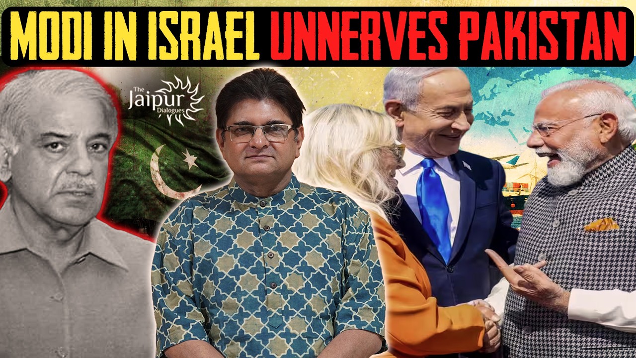 Modi in Israel Unnerves Pakistan | Iron Beam and Iron Dome Coming to India | Israel and India vs Pak