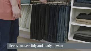 How to Store Pants in a Closet