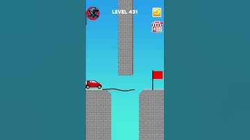 Draw Bridge level 431 || Draw Bridge Car || #drawbridge #viral #mobilegames #shorts #cargames