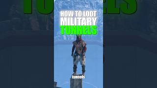 How to loo military tunnel in rust  #rustgame #bestrust #rustconsole #bestrustservers