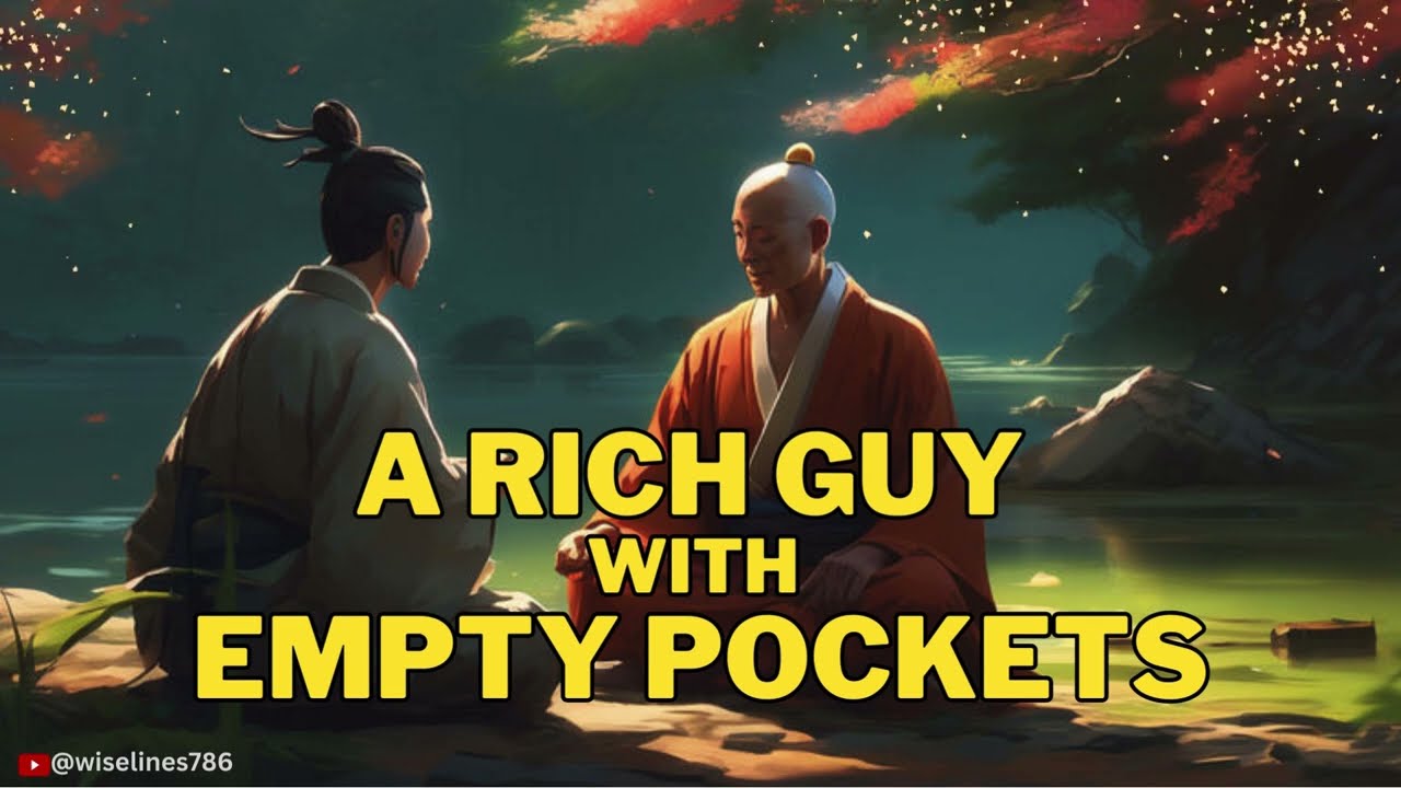 A Rich Guy with Empty Pockets - A Powerful Monk Story | Moral Story | Inspirational | 