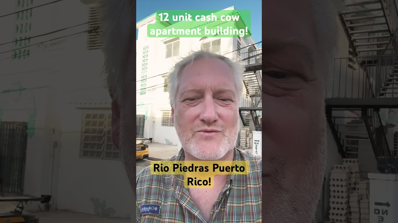 Finishing 12 apartments for long term rents! #realestateinvestor #puertoricorealestate #shorts