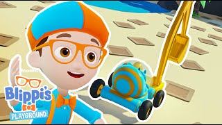 Blippi’s Awesome Blippi Mobile | Blippi Roblox Educational Gaming Videos For Kids