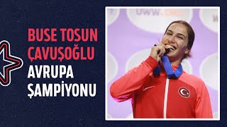 🥇 BUSE TOSUN ÇAVUŞOĞLU AVRUPA ŞAMPİYONU! | Avrupa Güreş Şampiyonası