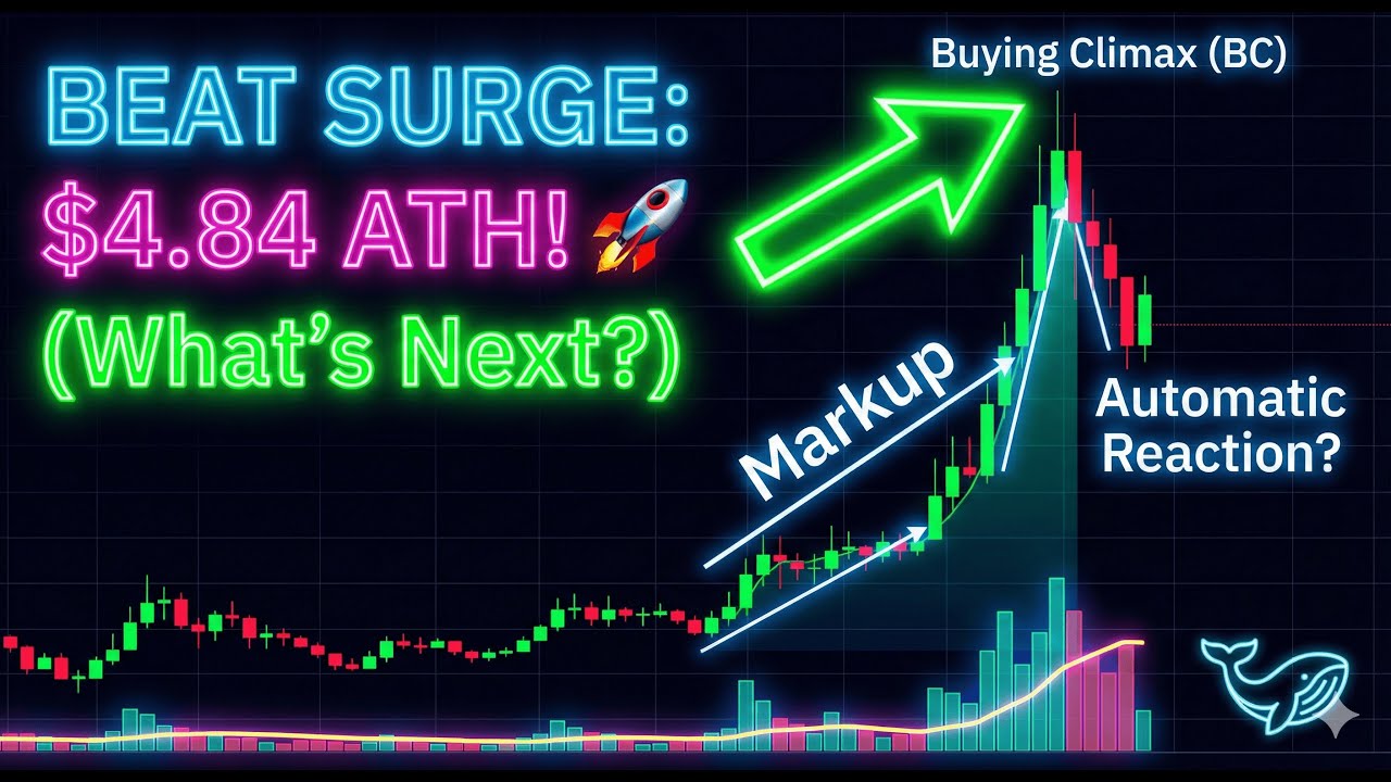 BEATUSDT SURGE! 🚀 New ATH $4.84: Wyckoff Analysis & Future Price Targets