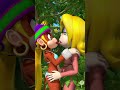 Tiny Kong x Candy Kong Yuri kiss #ai #donkeykong