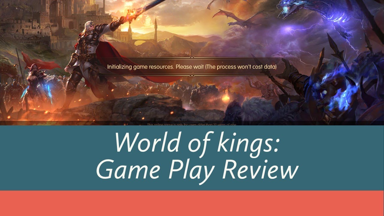 World of Kings (Android/Ios) Gameplay Review ( Rpg , Multiplayer ) [1440p/60fps]
