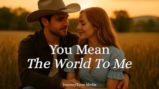 You Mean the World to Me 💖 | Heartfelt Romantic Love Song for Soulmates (Official Audio)