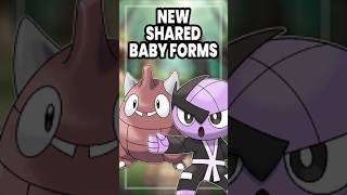 What if These Pokémon had shared BABY FORM? #fakemon #pokemon