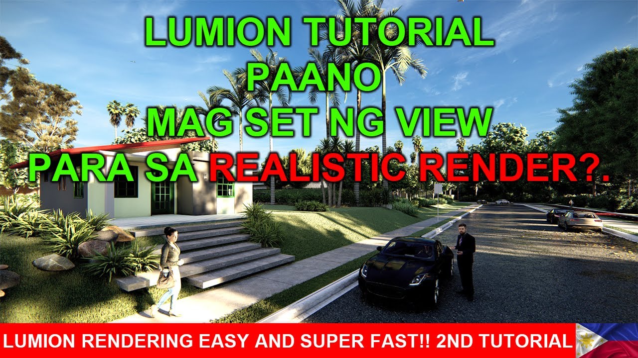 LUMION RENDERING EASY AND SUPER FAST!! 2ND TUTORIAL - YouTube