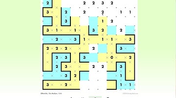 Slitherlink Demonstration 04  - More Shading