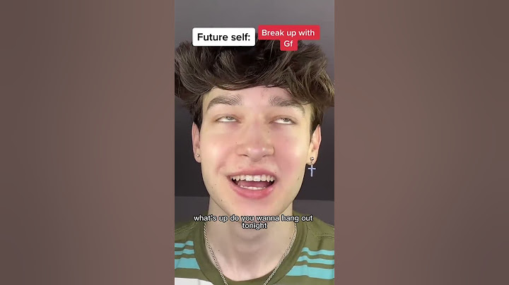 #pov : you get advice from your future self