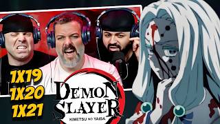 Demon Slayer reaction season 1 episode 19/20/21 (DUB)