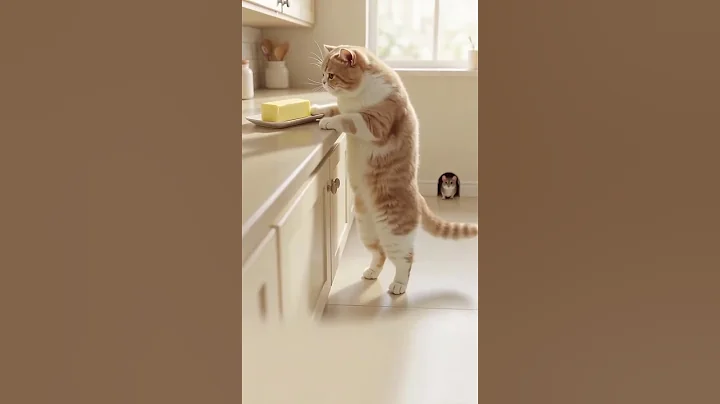 Video 11782101: adorable exotic shorthair cat, white exotic shorthair cat, shorthair ginger