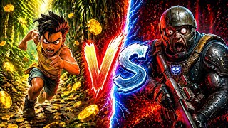Temple Run vs Last War 🪙 Jungle Runner vs War Soldier! screenshot 4