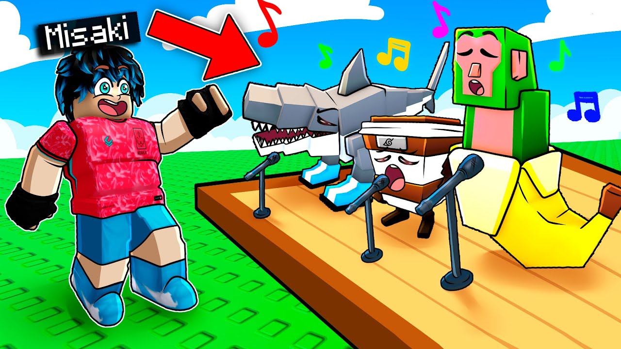 Roblox PERO hay BRAINROTS CANTANTES!😂🎵