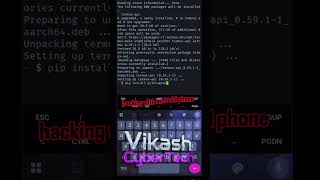 termux setup video #vikascybertech #coding #coding #cybersecuritycompany