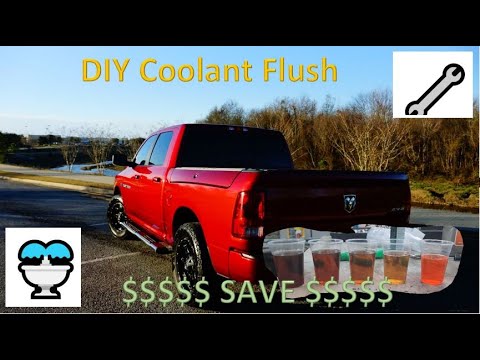 Can a Coolant Flush, Lower Coolant Temperature???? - YouTube