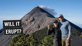 We hiked to an ACTIVE VOLCANO! 🌋 (Acatenango & Fuego in Guatemala)