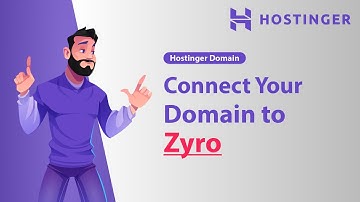 HOSTINGER: Connect Your Domain to Zyro (Quickly and Easy) 2024