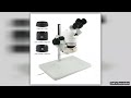 7x45x Magnification Continuous Zoom 35X90X Big Size Stand Binocular Stereo Microscope 05X 2X Auxili