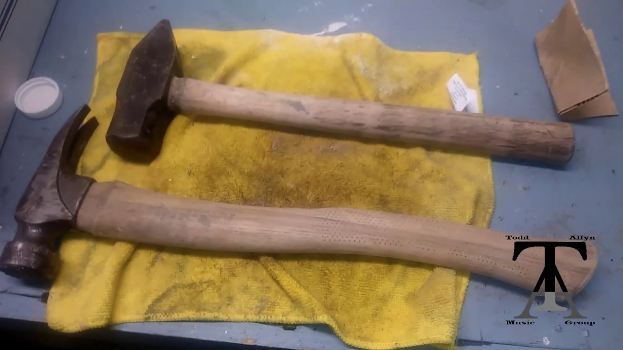 Refinishing Wood handled Tools! Fast and Easy. YouTube