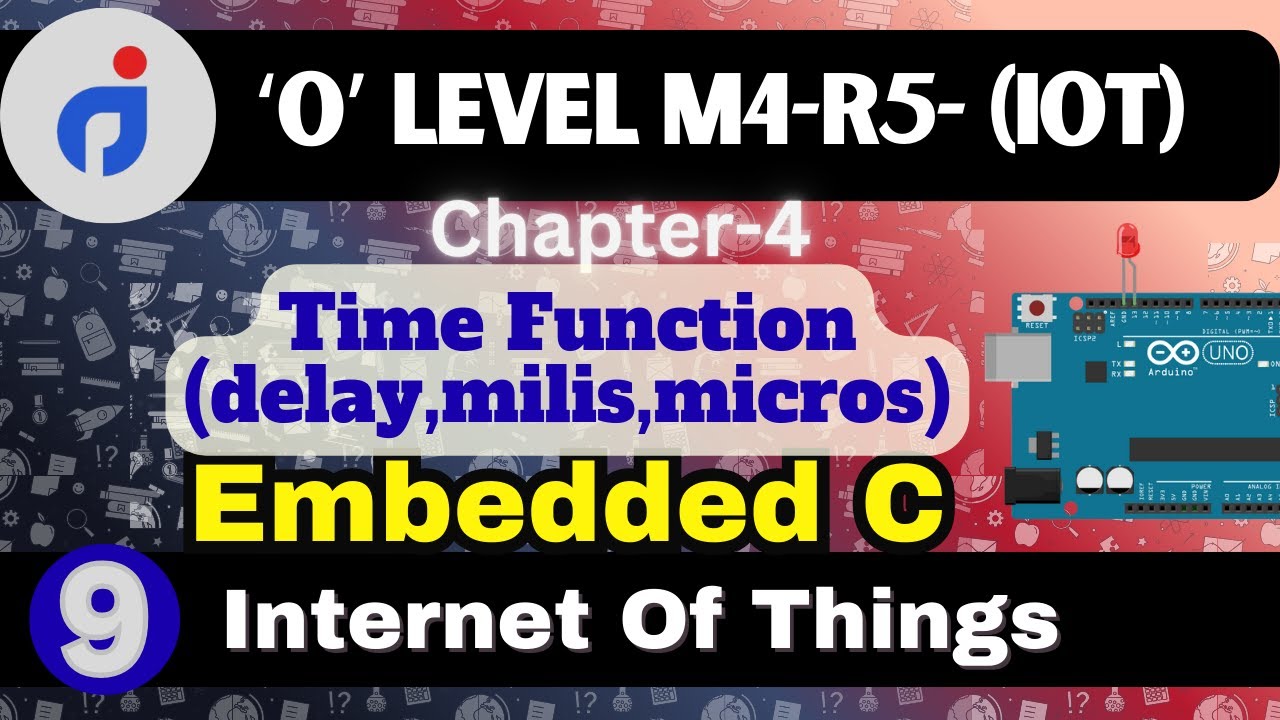 Arduino Embedded C में Time Function Explained | delay(), millis ...