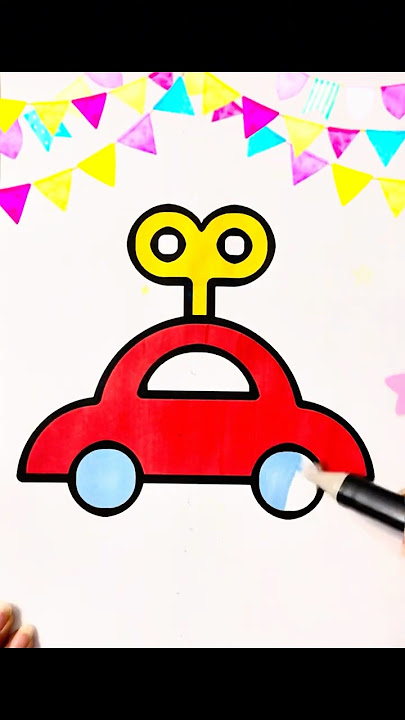 Çocuklar İçin Kolay Oyuncak Araba Boyama ✨🚗 | Easy Toys Car Painting For Kids