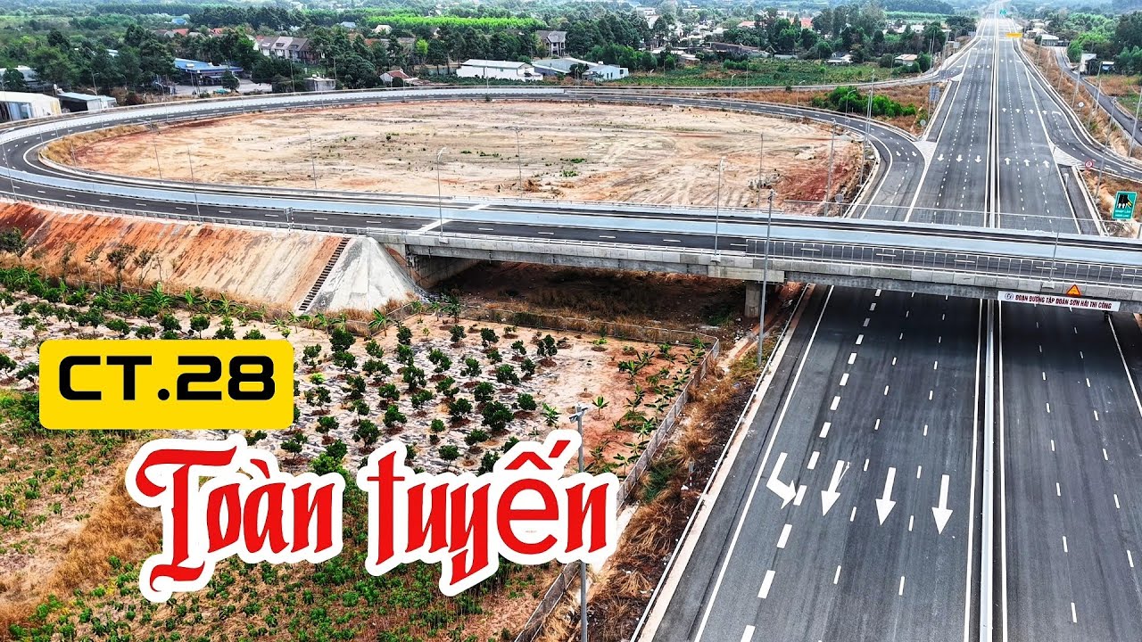 Toàn tuyến cao tốc Biên Hòa-Vũng Tàu 53,7km (mùng 6 tết)