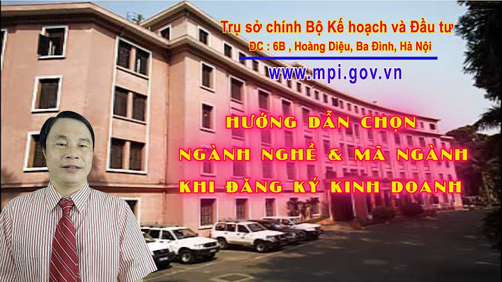 Hướng dẫn cách điền ngành nghề kinh doanh