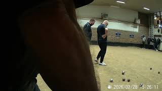 Pétanque National 2 Visé - Esseghem Match 1 (Claudy Gérard/Michel Bolette/JM Flawinne), 5 de 6