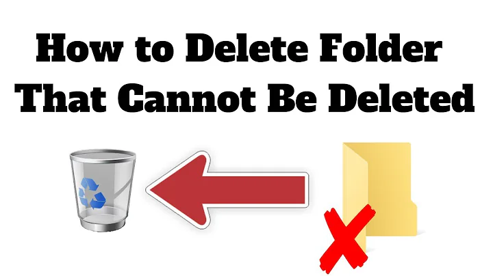How to Delete Folder That Cannot Be Deleted