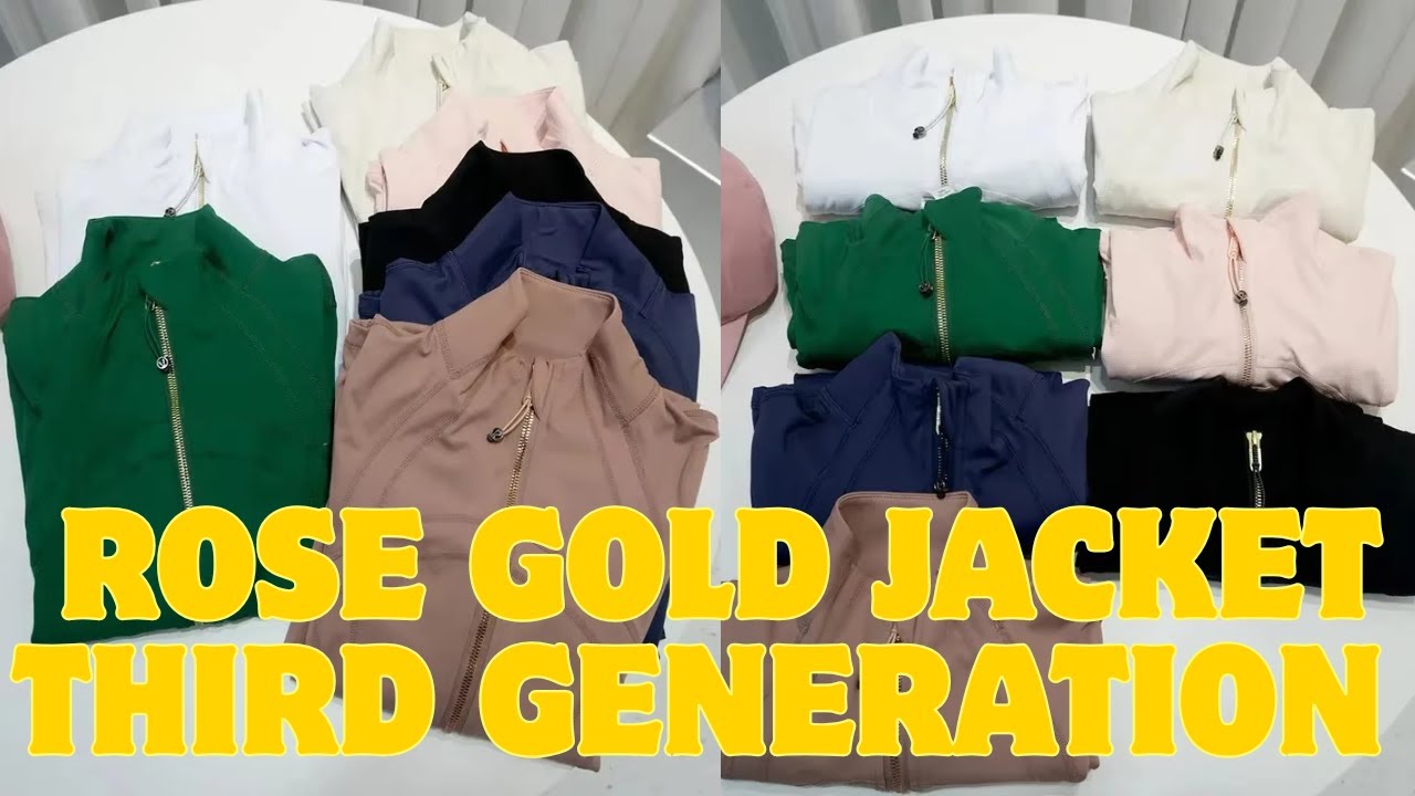 Rose Gold Jacket Third Generation