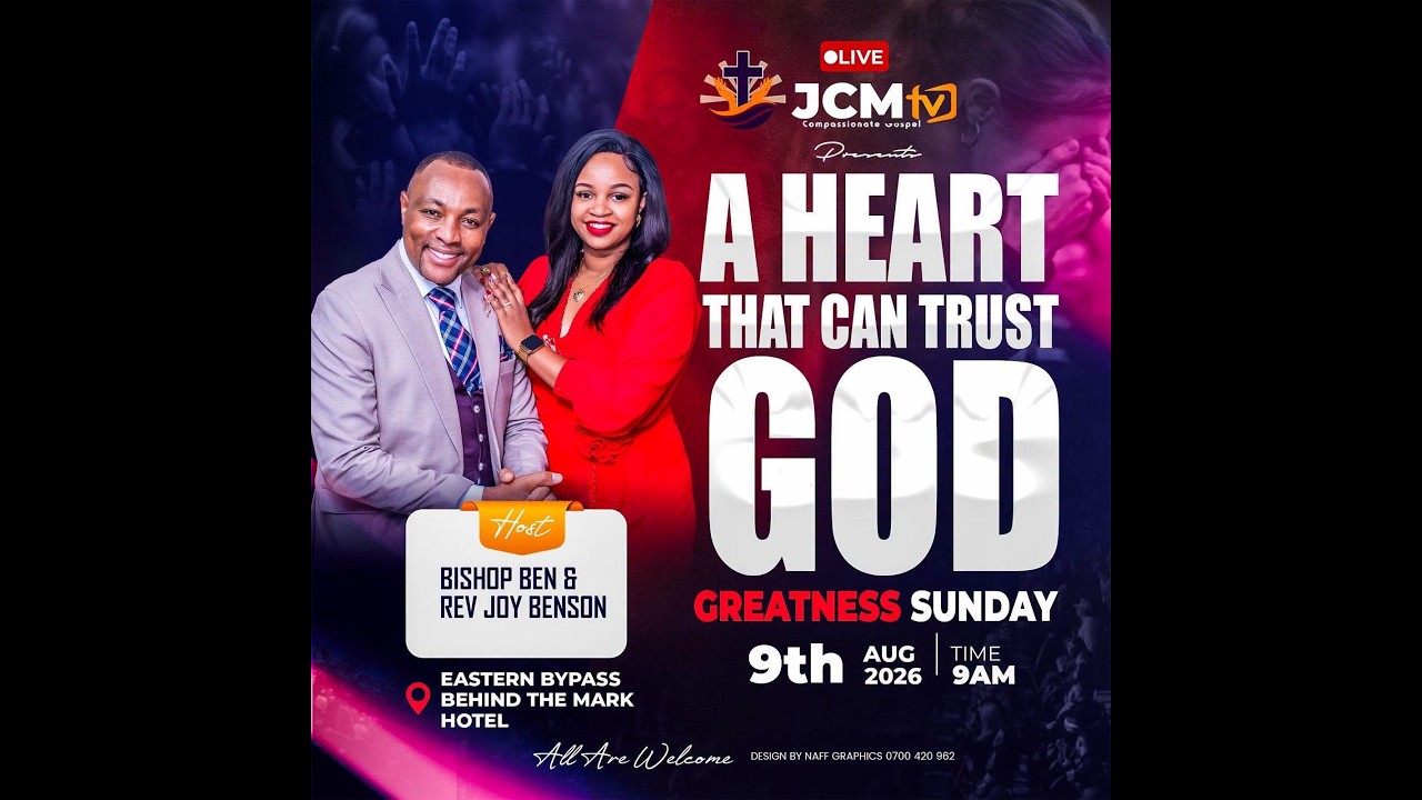 JCM YOUTH SUNDAY || THEME: GOD IS MY TOMORROW  || MAIN SERVICE