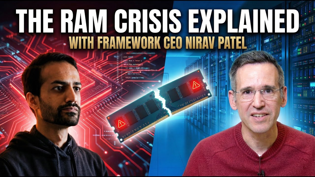 The RAM Crisis Explained - With Framework CEO Nirav Patel