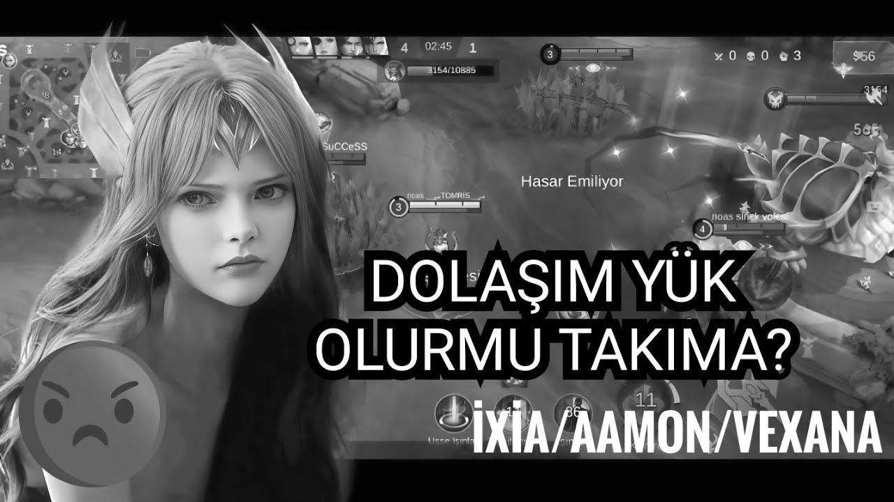 MİNYON KESEN DOLAŞIM MOBİLE LEGENDS İXİA AAMON VEXANA 
