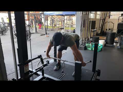 Belt Squat Bent Over Row