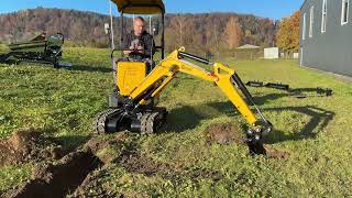 Wir Haben Nachwuchs Der Minibagger Mb-850 Von Lumag